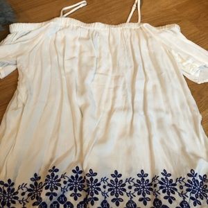 Off the shoulder shirt